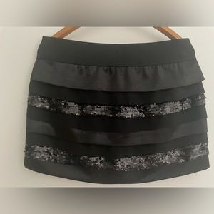 Bebe mini skirt- Medium-Black